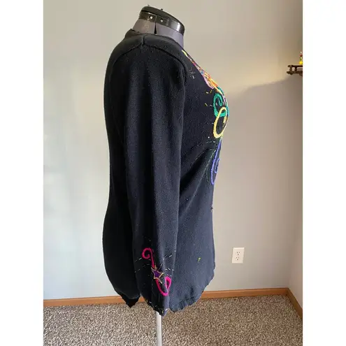 Y2K 2000 New year sweater Pink Size XL