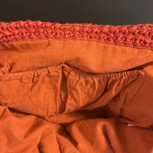 Sakroots Crochet Bucket Bag - Burnt Orange