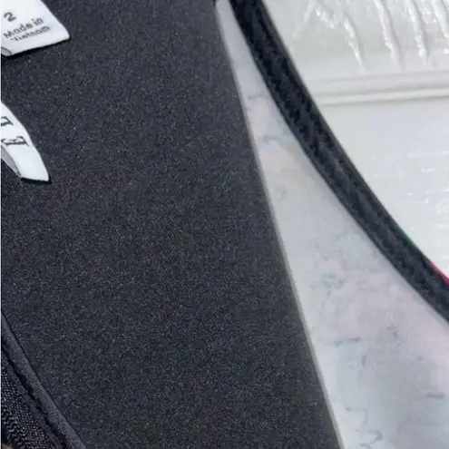 Elle Chic Multicolor Pink Black and White Floral Romantic Valentines Dress S/M