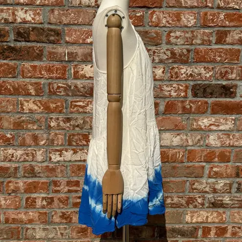 Andrée Andreé Blue blue/white dip dyed knit embroidered dress / S / Excellent condition