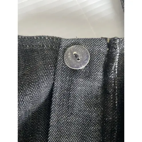 Boom Boom Jeans Gray Denim Dress Grunge Punk Bodycon Y2K Goth Size Medium M