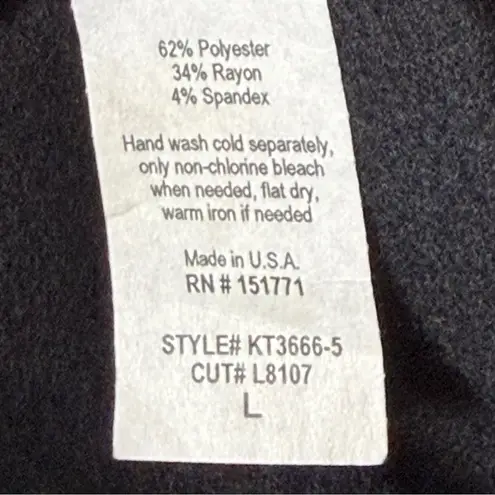 Cropped Leopard Lip Hoodie Black Size L