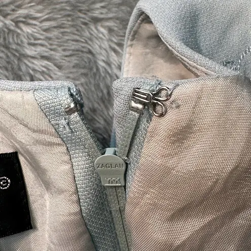 Donna Morgan Petites Women's Vintage Embroidered Formal Dress in Blue Size 10