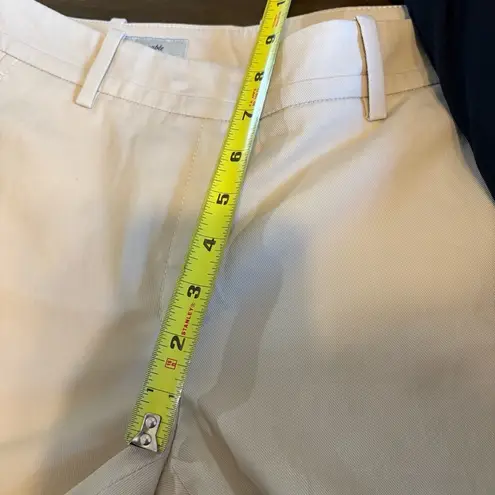 Façonnable Faconnable Womens Chino Pants Trousers Classic Khaki Straight Leg Tailor 4