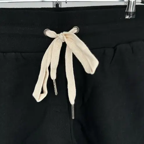 n:philanthropy Coco Distressed Sweat Shorts in Vintage Black size XS NWT