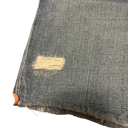 GRLFRND Jules Super High Vintage Cut Off Easy like Sunday Morning Denim Short 28