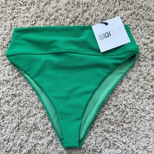Beach Riot Highway Bikini Bottom Green NWT