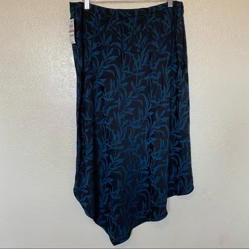 Alfani Printed Asymmetrical Midi Skirt Sz 12 NWT