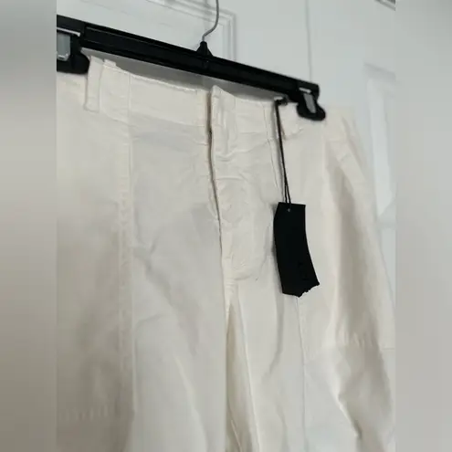 Nili Lotan Cropped French Military Pants Ankle Zip NWT 10