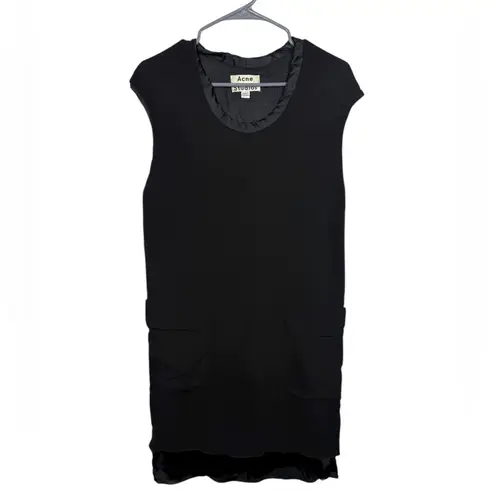 Acne Studios Palmer Crepe Viscose Dress Size US 4