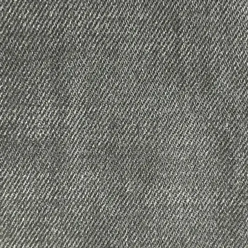 Pistola Black Keaton High Rise Slim Straight Crop Leg Jeans 26 28” Goth Grunge