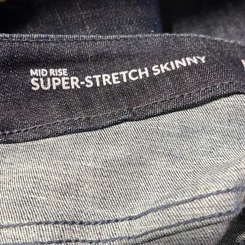 Lane Bryant 5 for $25|  Petite Mid Rise Super Stretch Skinny Distressed Jeans