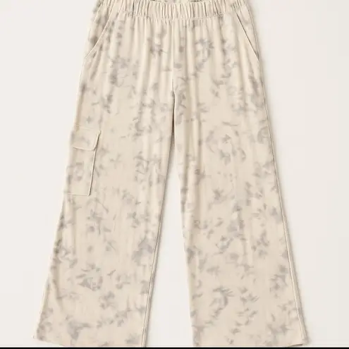 Paper Crane Tie-Dye Wide Leg Festival Lounge Pants – Cottagecore Boho Size L