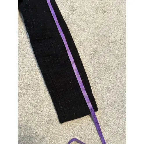 Worthington  Double Breasted Coat‎ Textured Black Coat with Sparkle (M) thumbnail 5