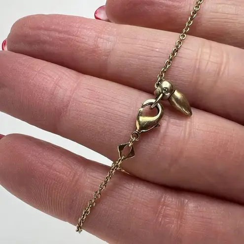 Kendra Scott  Elaina Bracelet Vintage Gold Tone Ivory Mother-of-Pearl