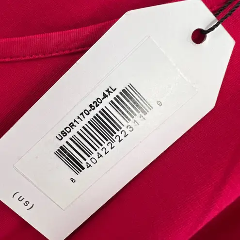 Universal Standard Dress Pink Pima Cotton Midi Maxi Geneva Size 4XL / 38-40 New