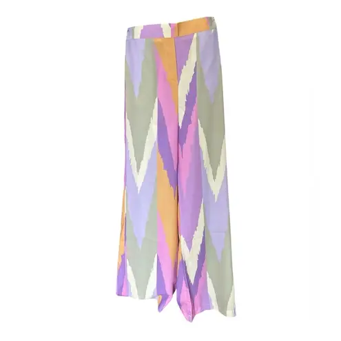 NWOT Galita Wide leg Pants M Lilac Purple Size M