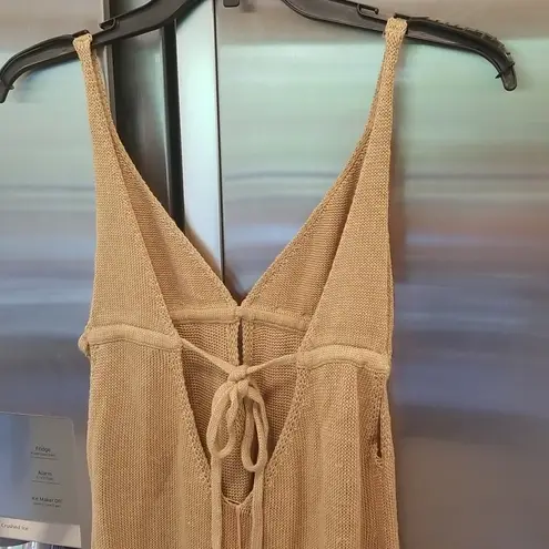 Cult Gaia ππ Kingsley Knit Dress ~ Light Camel Medium M NWT