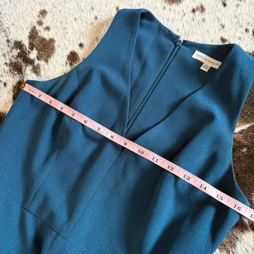 Dress the Population DRESS THE POPULATION Catalina Fit & Flare Cocktail Dress In Peacock Size Medium