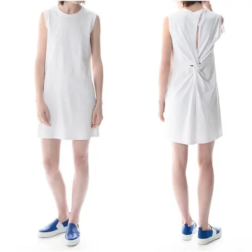 ALC Frank a.l.c • webster twist back casual cotton dress