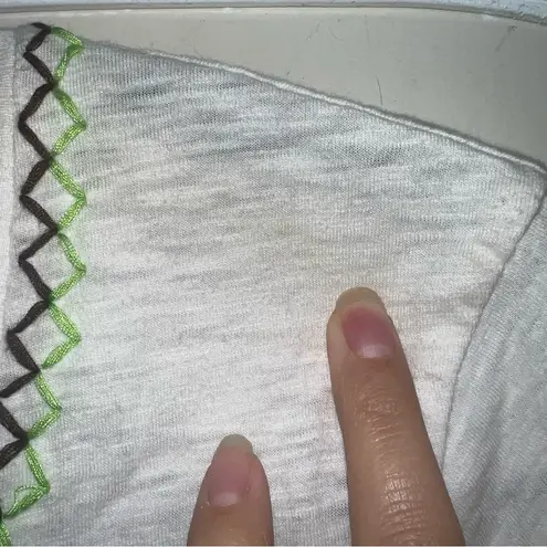 Double D Ranch Y2K Embroidered Cross and Logo V