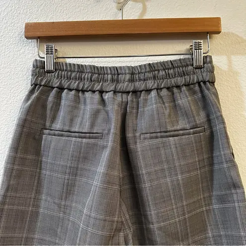 R13 Grey Wool Plaid Baggy Shorts NWT Size XS
