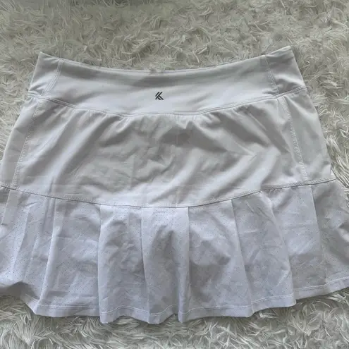 Kyodan White tennis skirt