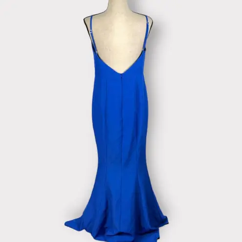 Elie Zeitoune Louisa Gown Women's Med Blue Underwire Mermaid Sweetheart NWOT