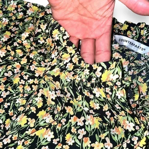 Counterparts women’s floral ruffle blouse - Large