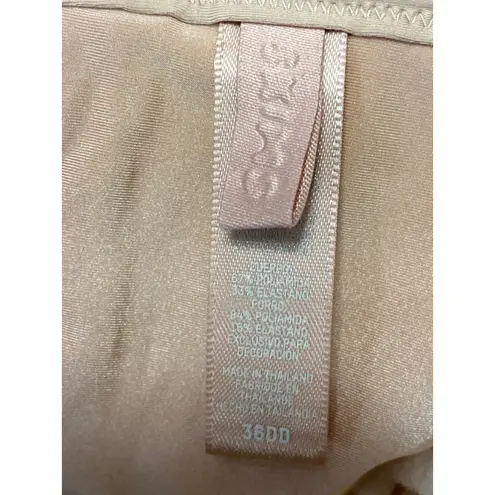 SKIMS No Show Unlined Balconette Tan Adjustable Underwire Push Up Bra Top 36D