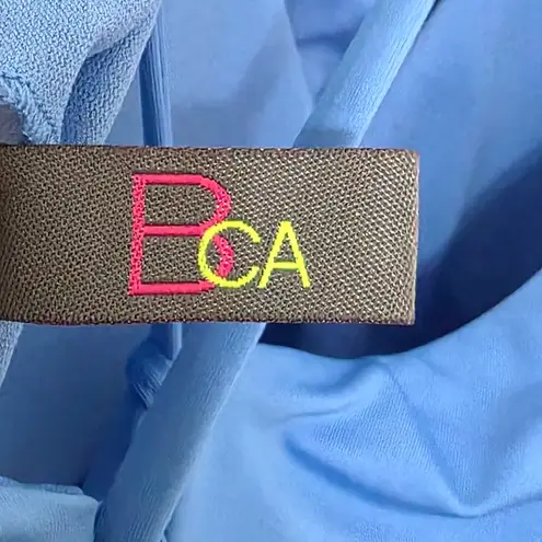 BCA by Rebecca Virtue Palo Alto One Piece Swimsuit Deep Water Blue Yellow White