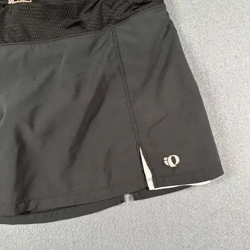 Pearl Izumi Womens L Black Pull On Athletic Skirt with Liner Hidden Pockets
