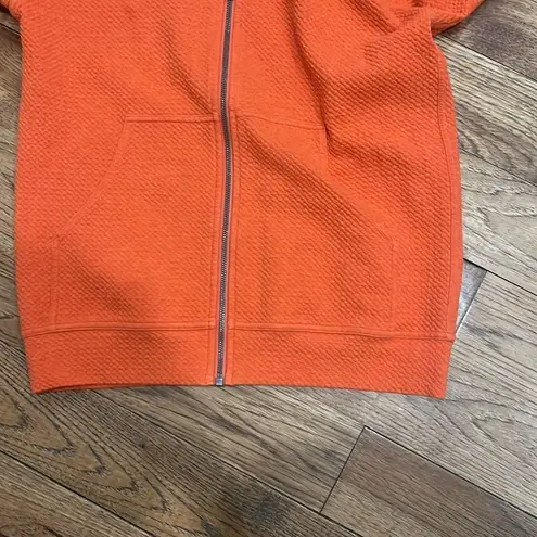 Lululemon  All Yours Zip Hoodie Sz 6 orange