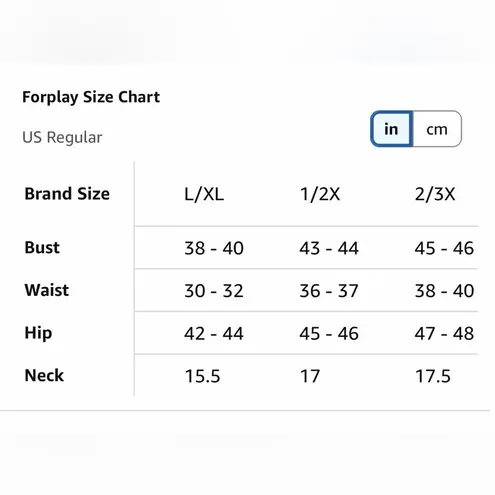 Foreplay NWT Sexy Superhero Strapless Bodysuit Costume Red Size XL