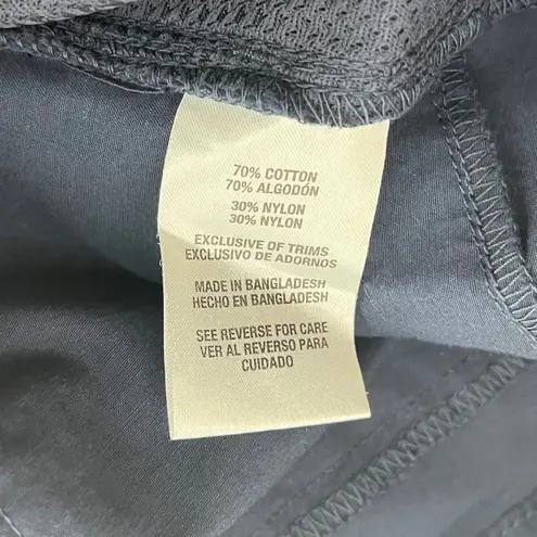 Woolrich Womens Capri Cargo Pants Lot Drawstring Hem Blue Gray Size 14