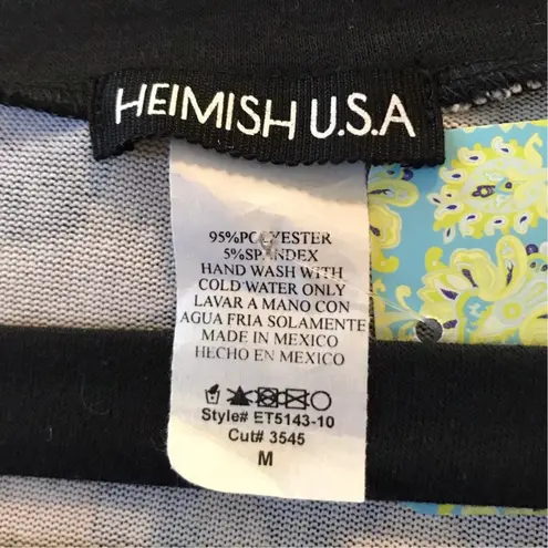 Heimish USA -Leopard Print Tunic/Dress-Long sleeve-NWT.