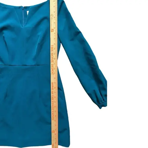 Milly Women's V-Neck Long Sleeve
Mini Dress Pink Size 2