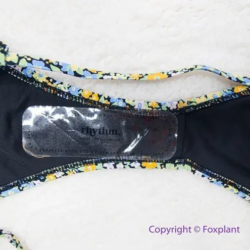 NEW Rhythm Free People Carrie Itsy Bikini Bottom, size S Blue