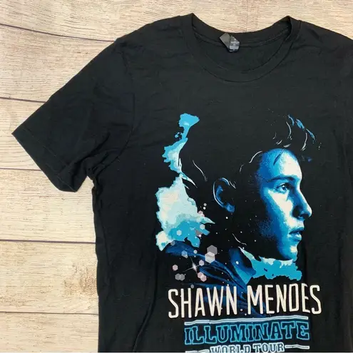 Shawn Mendes Illuminate World Tour Unisex Black Short Sleeve Shirt