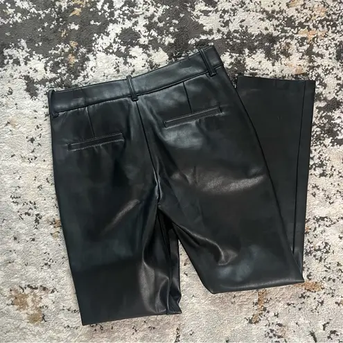 ZARA  Black Leather Pants