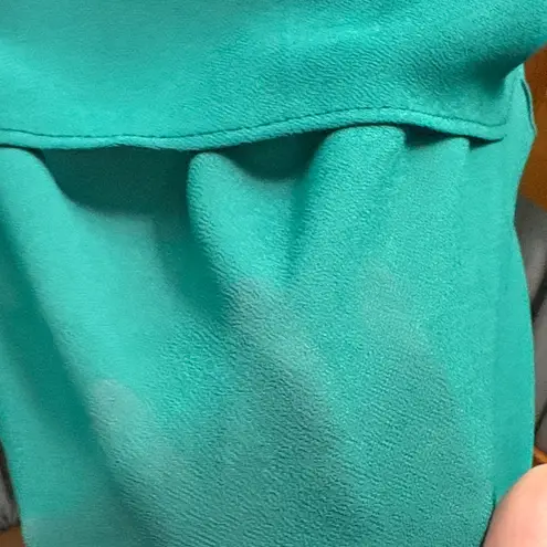 Q&A Elegant Teal Layered Tank style Top