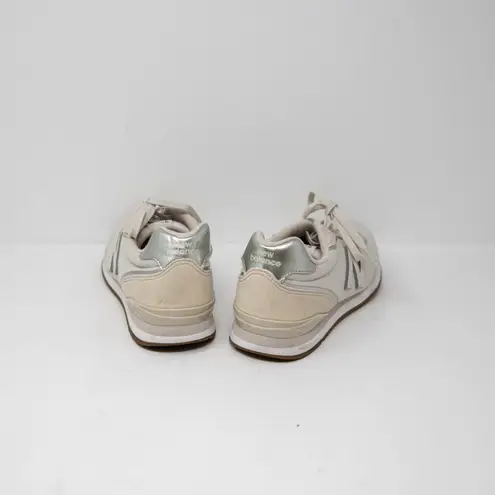 New Balance Sole Sleek Low Top Lace Up Suede Trim Casual Sneakers Shoes Beige 8