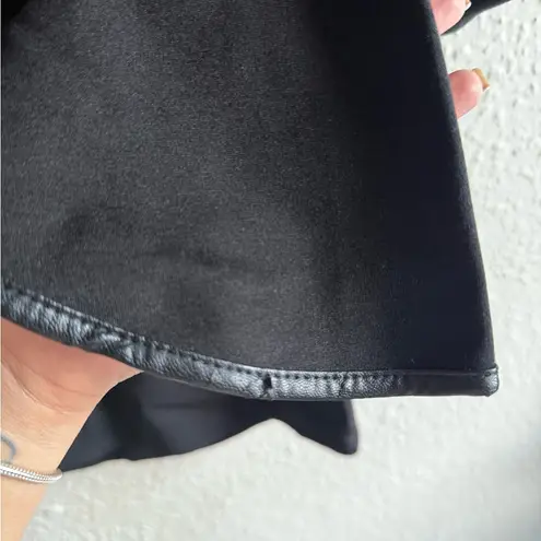 Chicwish Chic Black blouse with Ruffle Sleeves Size S