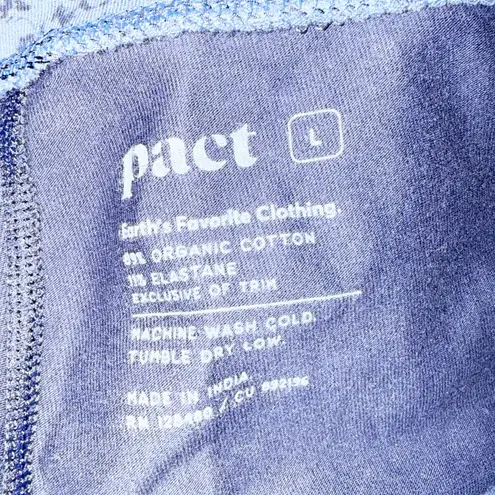 PACT ORGANIC | Women's Leggings Blue Merino Size L