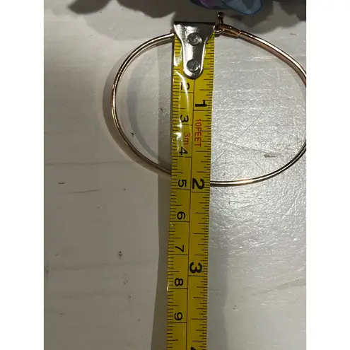 Love Yourself Bangle Bracelet Rose Gold Tone Inspirational Jewelry