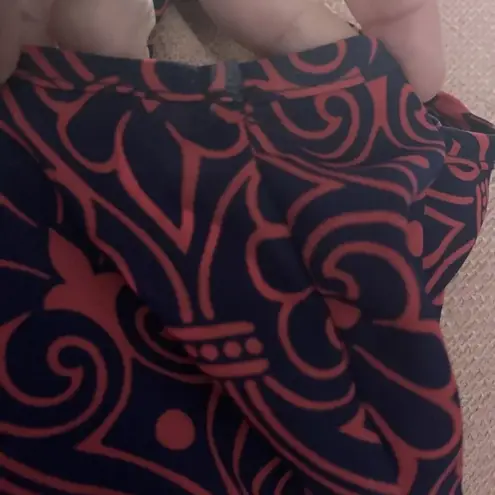 Almost Pink NWOT Boutique Sleeveless Romper Size Small Navy & Pink Print