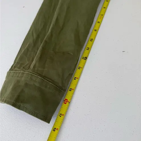 Sanctuary  Army Green Armstrong Jacket Crop Utility Green Tea medium? Shacket