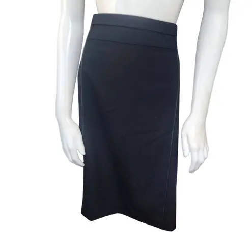 Worthington  Black Pencil Skirt With Faux Leather Accents (18)