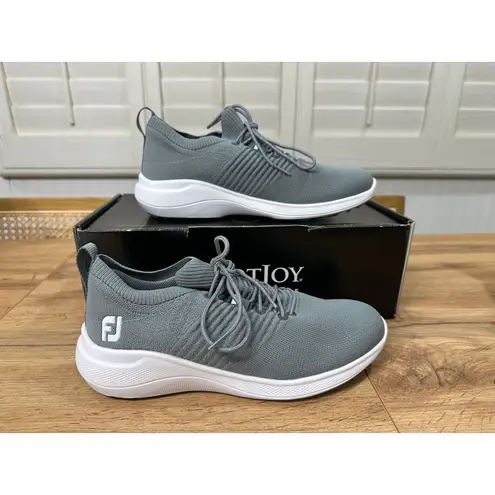 FootJoy Women's Flex XP Golf Shoes Performance Knit Mesh Grey Size 9 NIB