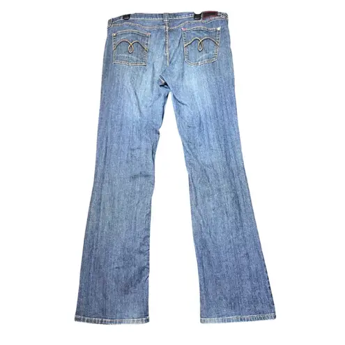 Petrol Flirty Bootcut Blue Jeans Womens 16 Denim Classic Casual Everyday